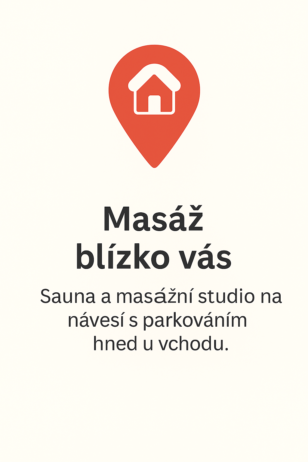 Masáž blízko vás