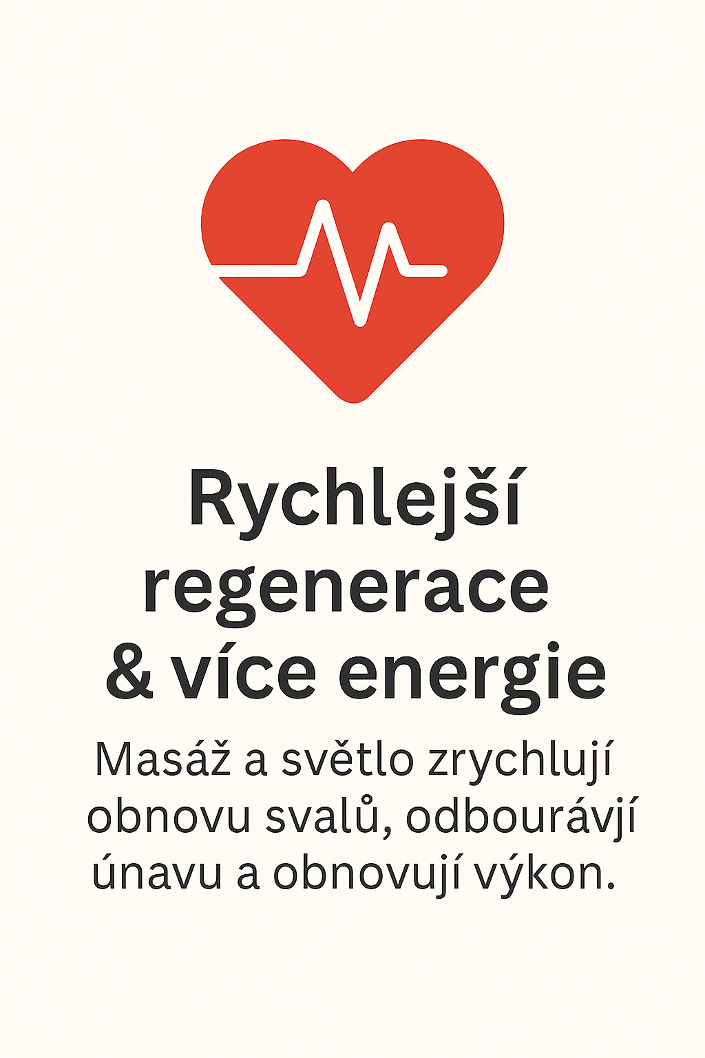 Rychlejší regenerace